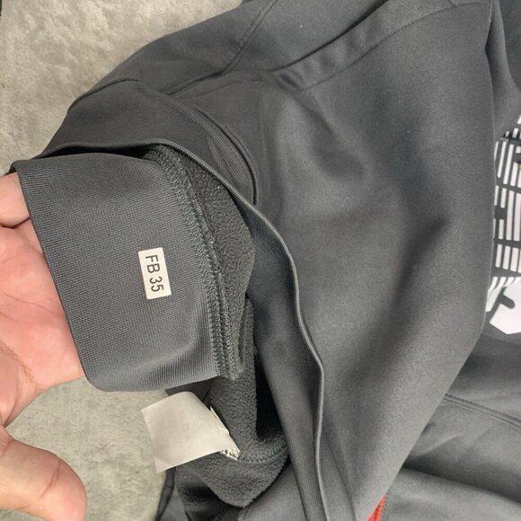 Nike Hoodie Mens Large Washington State Cougars Anthracite Sideline Therma-Fit - Picture 7 of 12